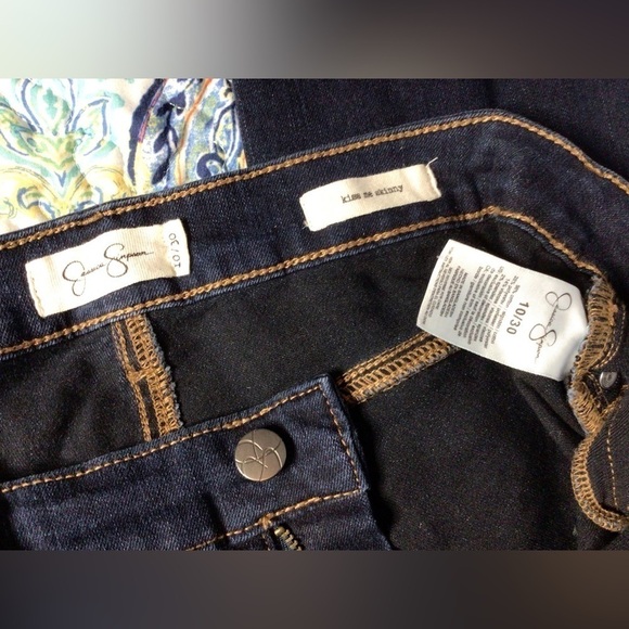 Jessica Simpson Dark Wash kiss me skinny Women's Jeans. (0109) - Picture 8 of 8